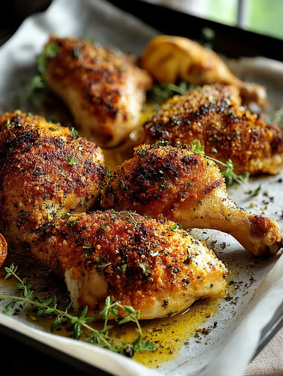 Mustard-Roasted Chicken.
