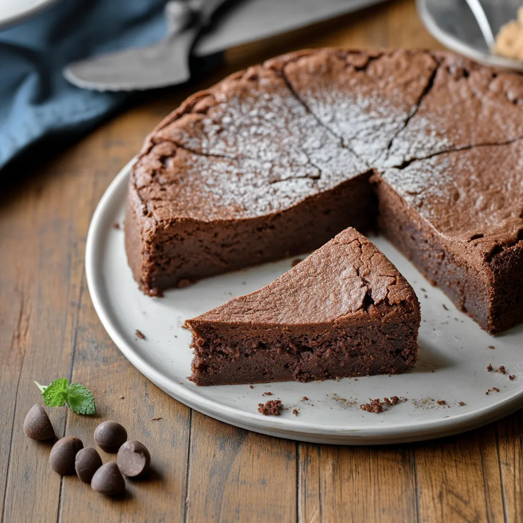Soft and airy French chocolate dessert