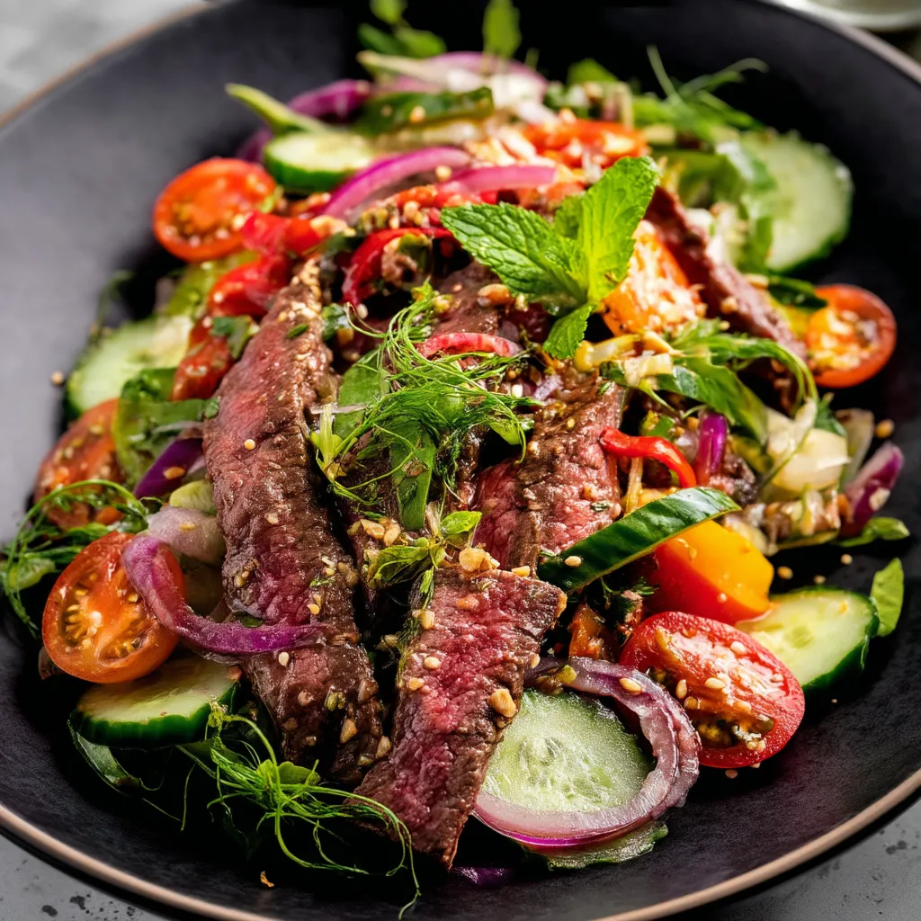 Thai Spicy Beef Salad