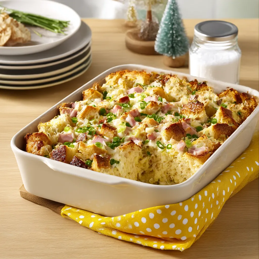 Eggs Benedict Breakfast Casserole​