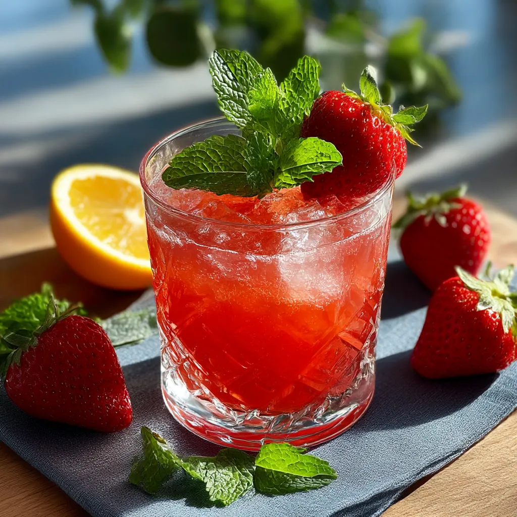 Strawberry Spring Drink