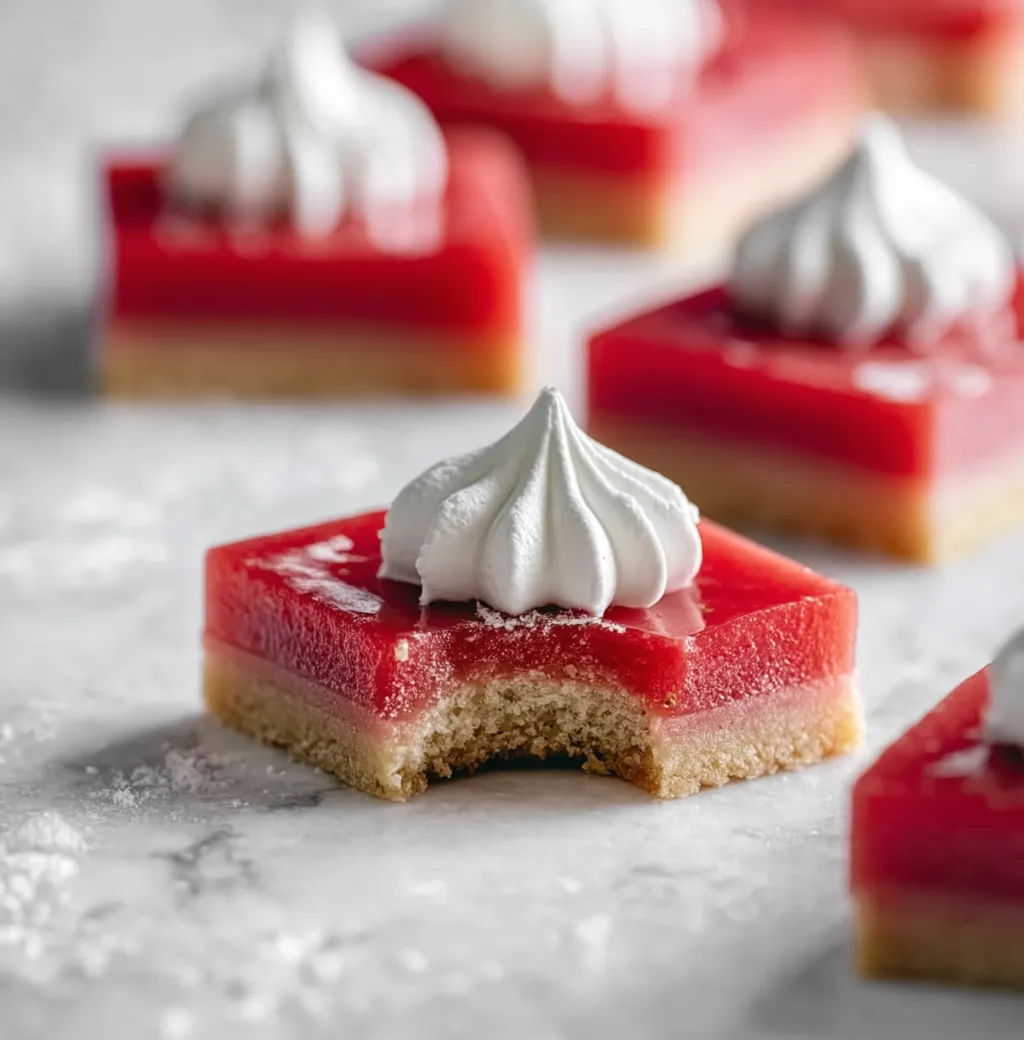 Bright Rhubarb Bars