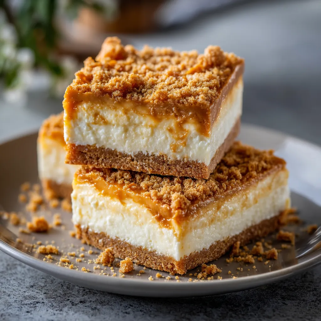 Tasty Butterscotch Cheesecake Squares