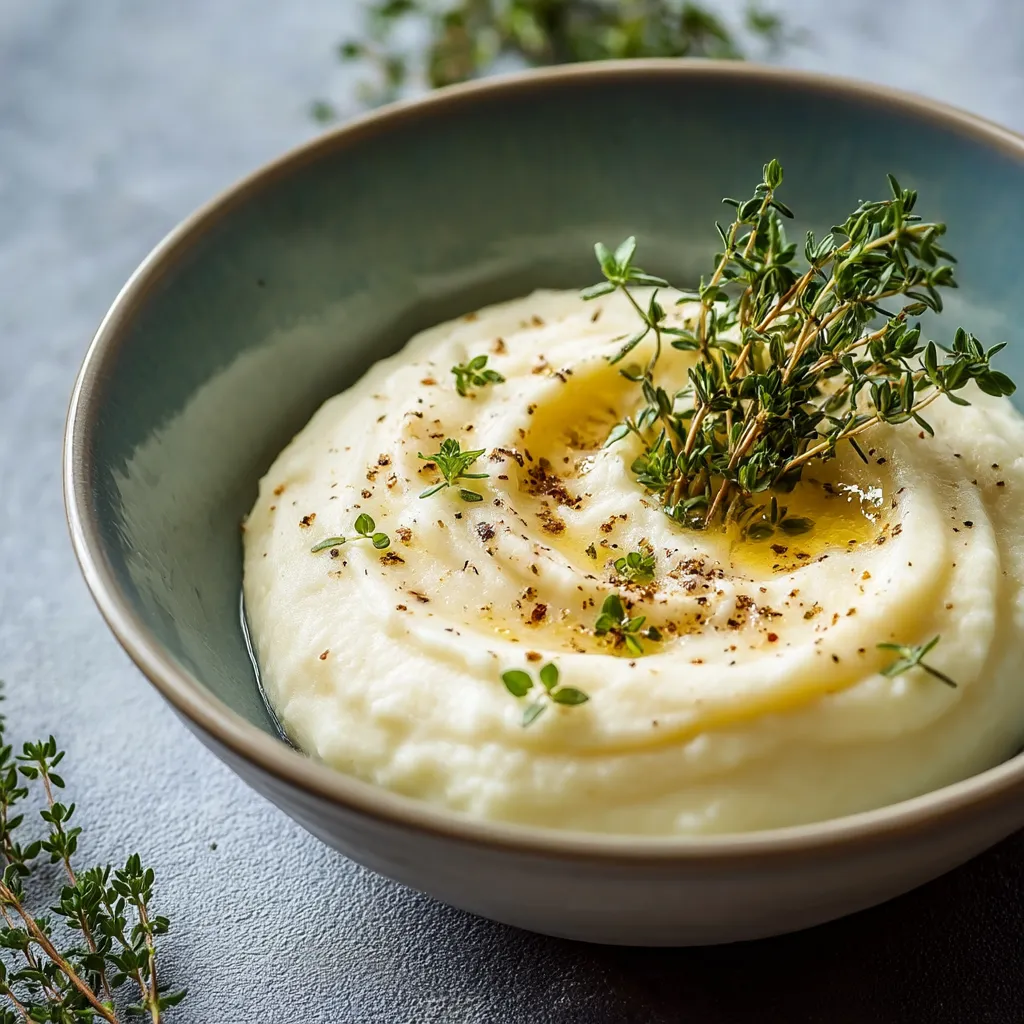Silky Cauliflower Puree