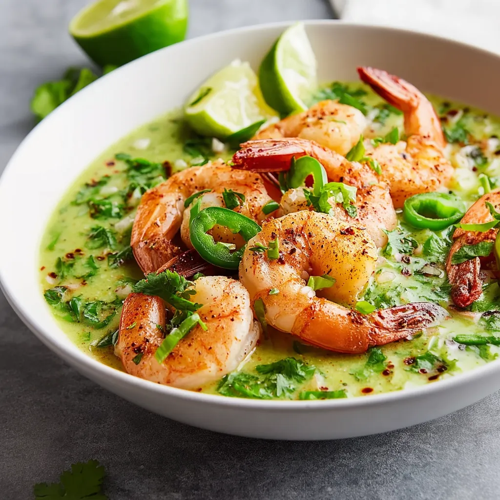 Juicy Culichi Salsa Shrimps