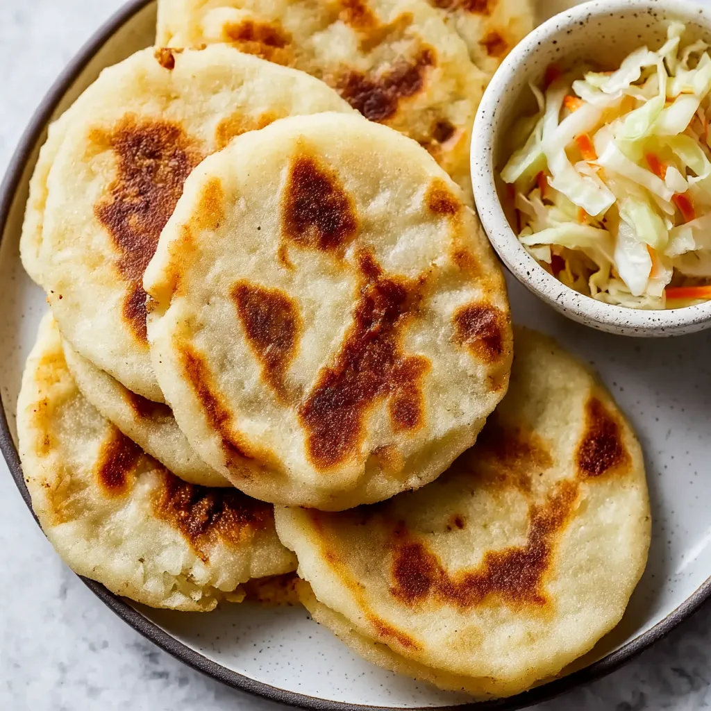 Tasty Pupusas Served
