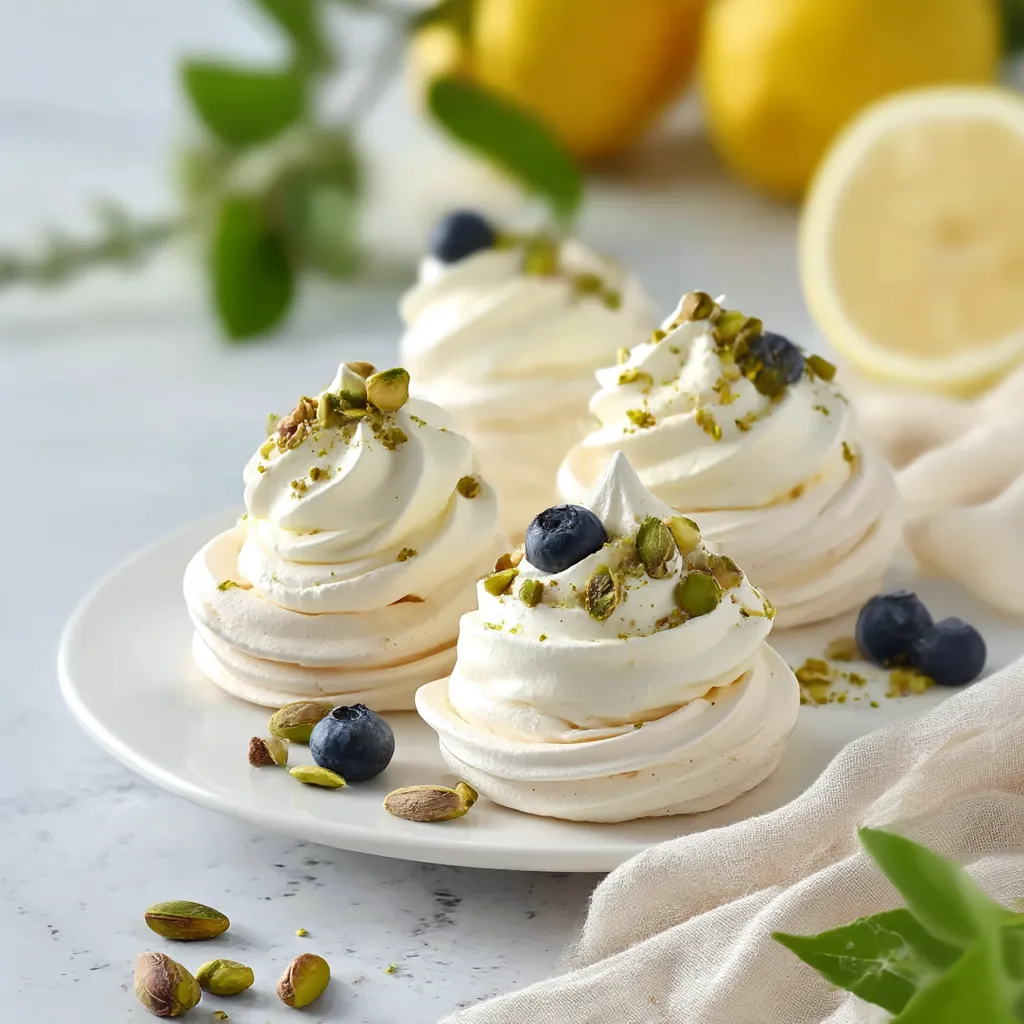 Fluffy Mini Pavlovas