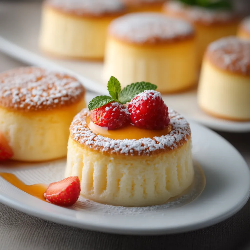Soft Mini Cotton Cheesecake
