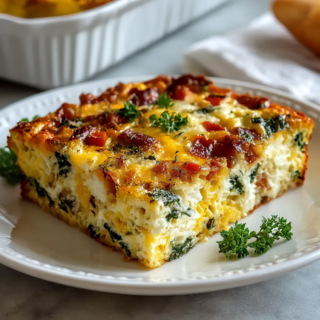 Cheesy Egg Casserole