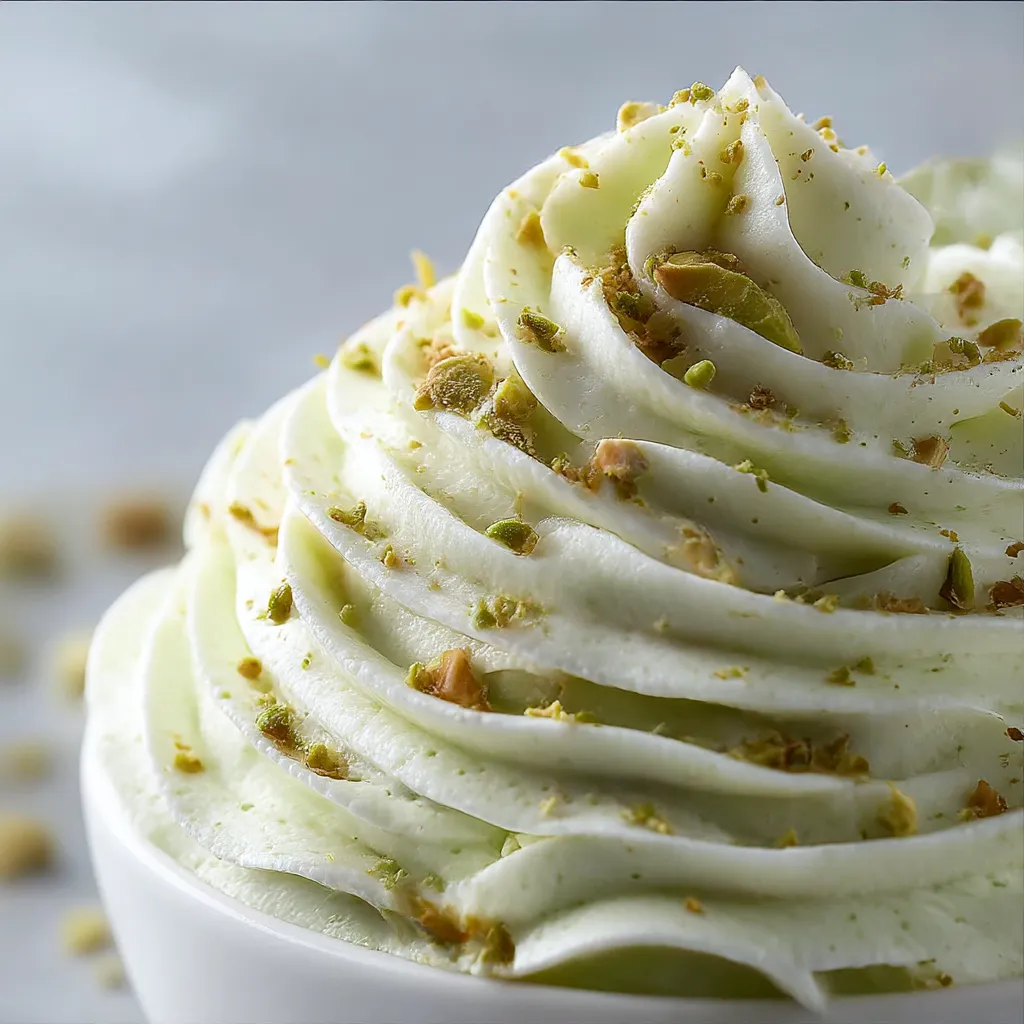 Silky Pistachio Frosting