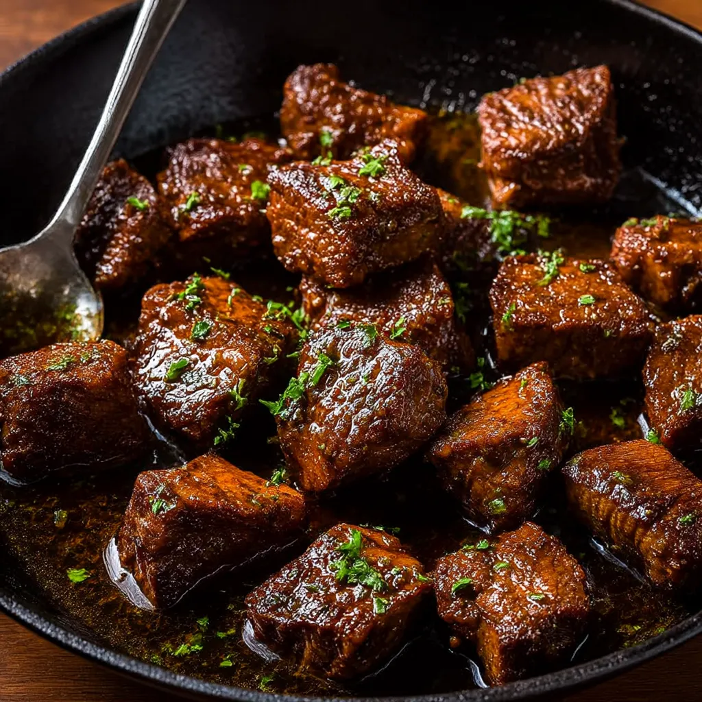 Savory Garlic Butter Cajun Steak Bites