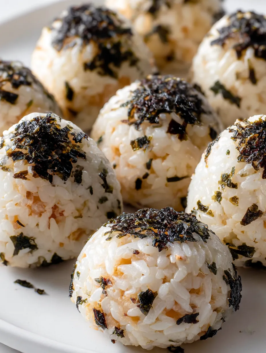 Tuna Mayo Rice Balls Recipe.