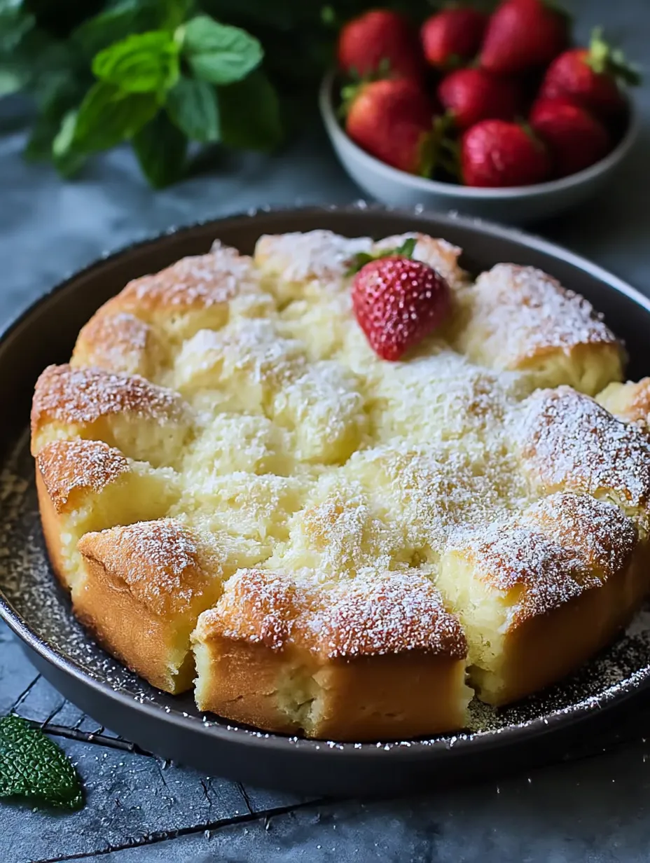 Easy French Butter Cake.