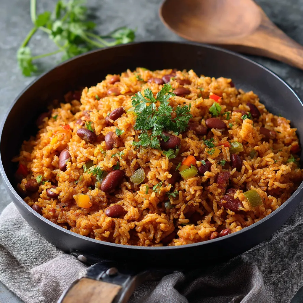 Spanish Beans Rice Easy
