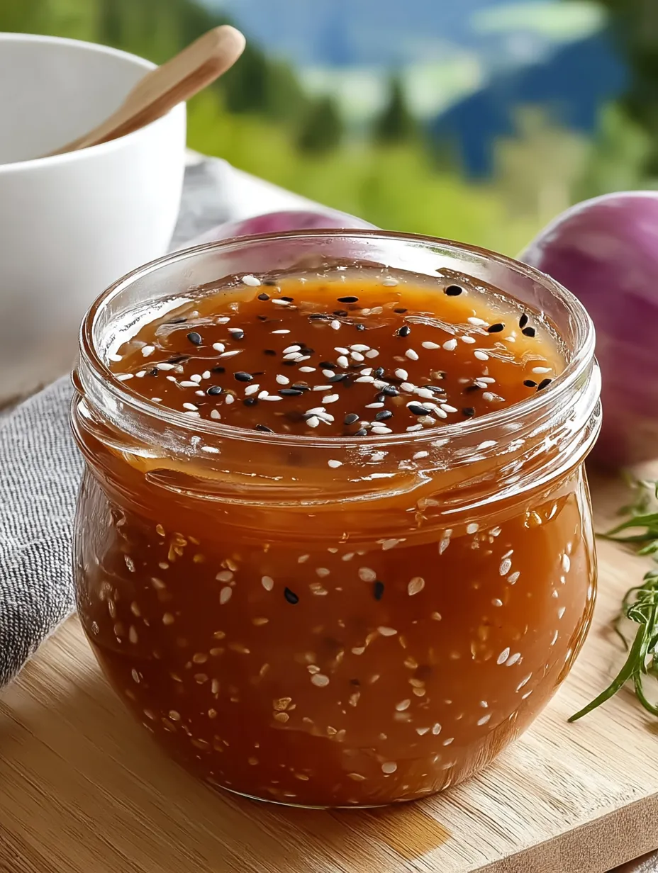 Homemade Sweet Onion Sauce Magic.