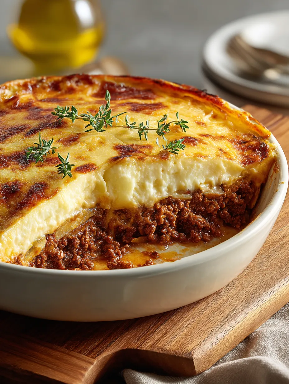 Simple Amazing Greek Moussaka Comfort.