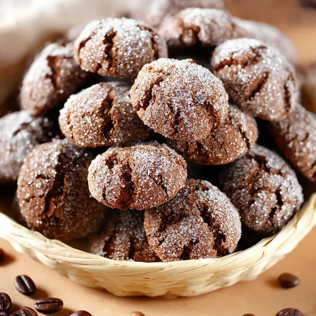 Espresso Mocha Cookies
