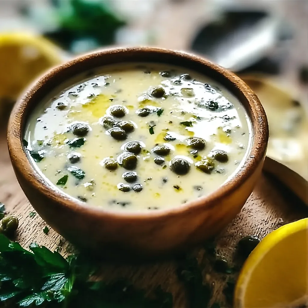Simple Lemon Caper Sauce