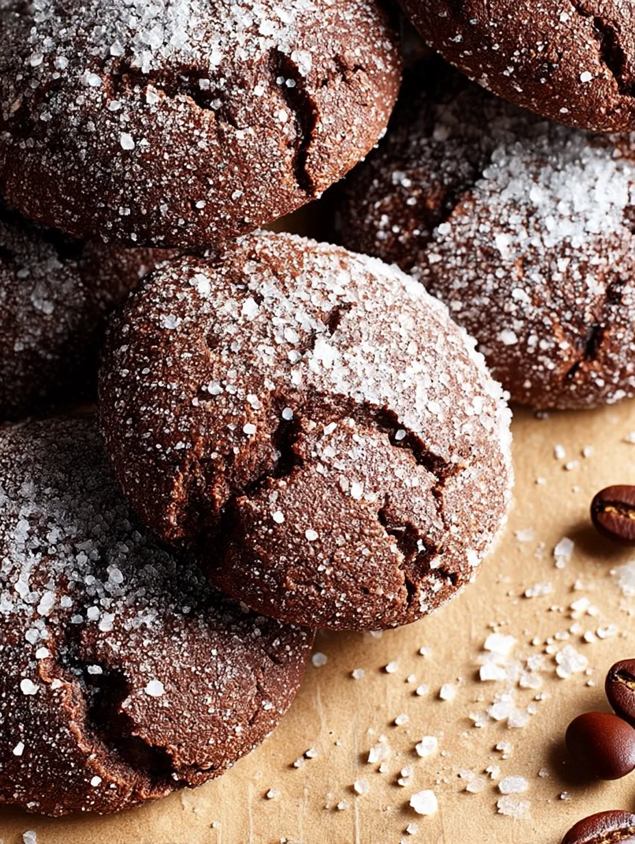 Easy Espresso Mocha Cookie Stack.