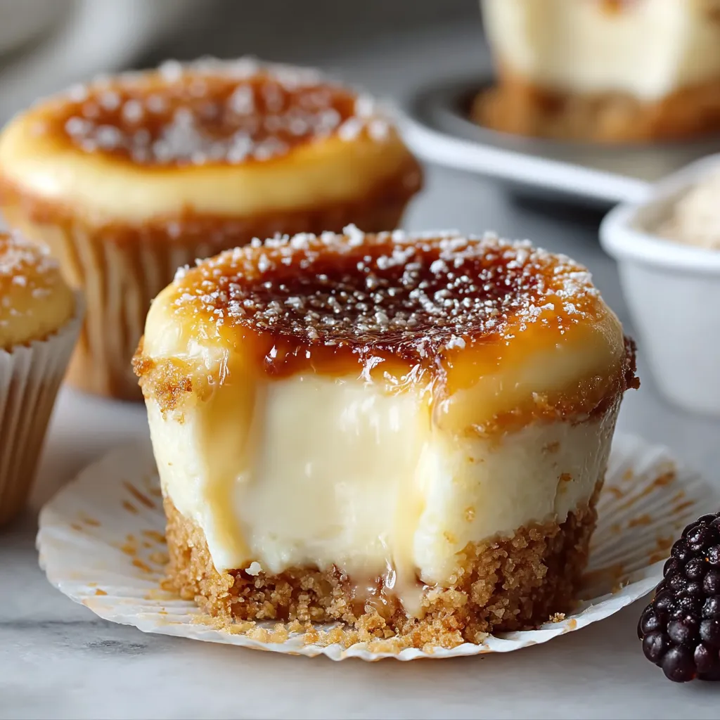 Vanilla Bean Crème Brûlée Cheesecake