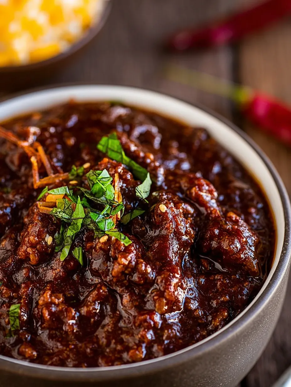 Korean Chile Con Carne Recipe.