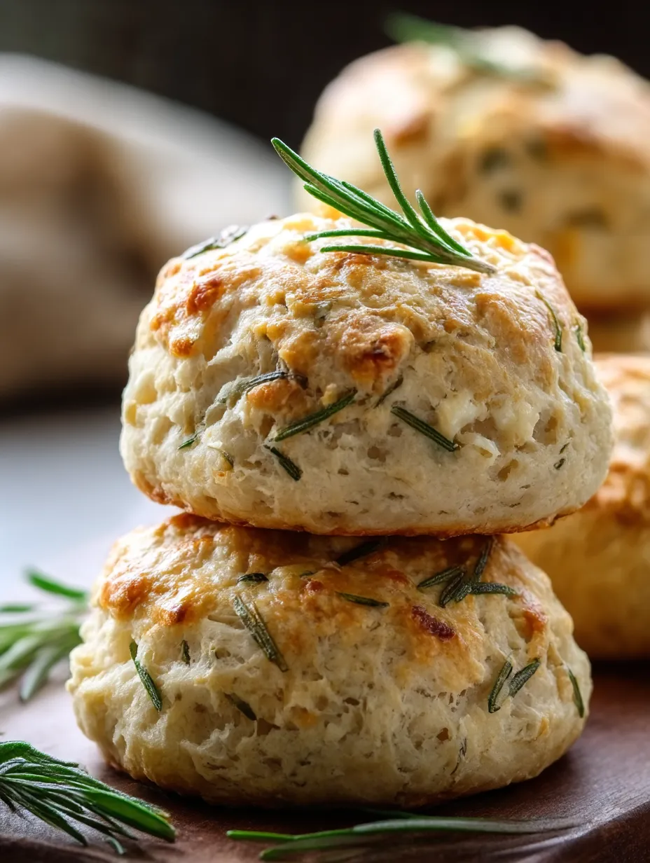 Goat Cheese Rosemary Biscuits How-To.