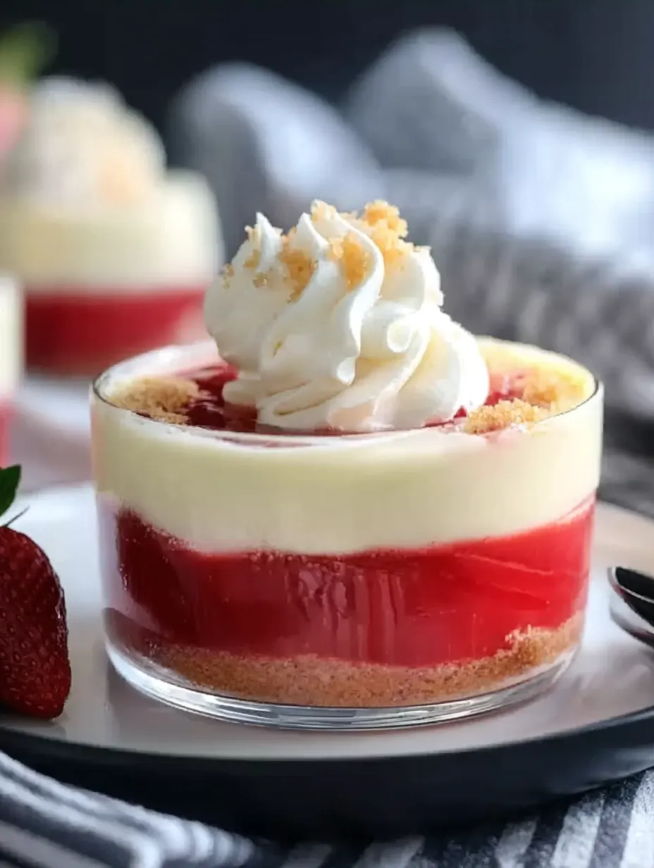 Easy Rhubarb Cheesecake Creams.