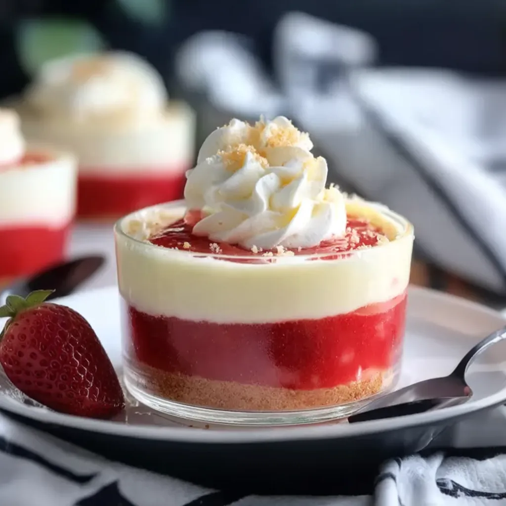 Rhubarb Cheesecake Creams