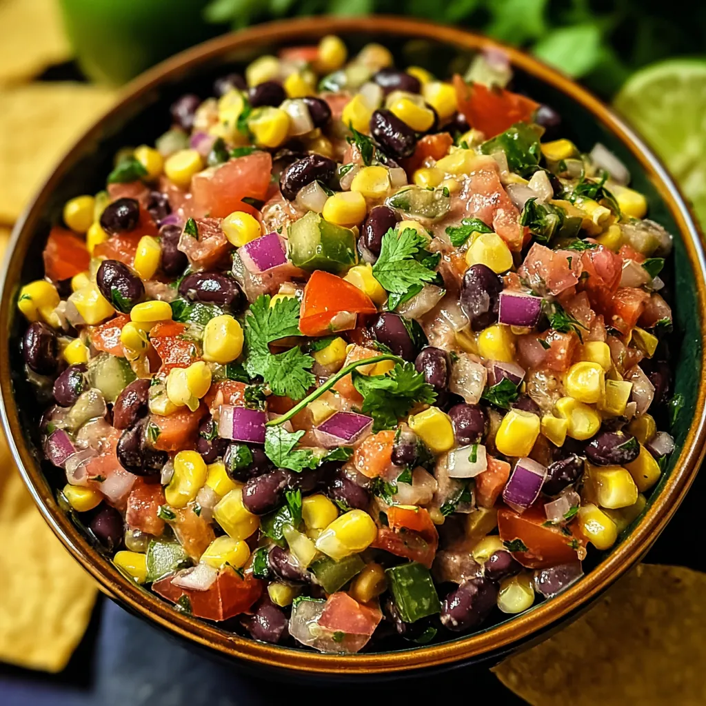 Cowboy Caviar Black Bean Corn