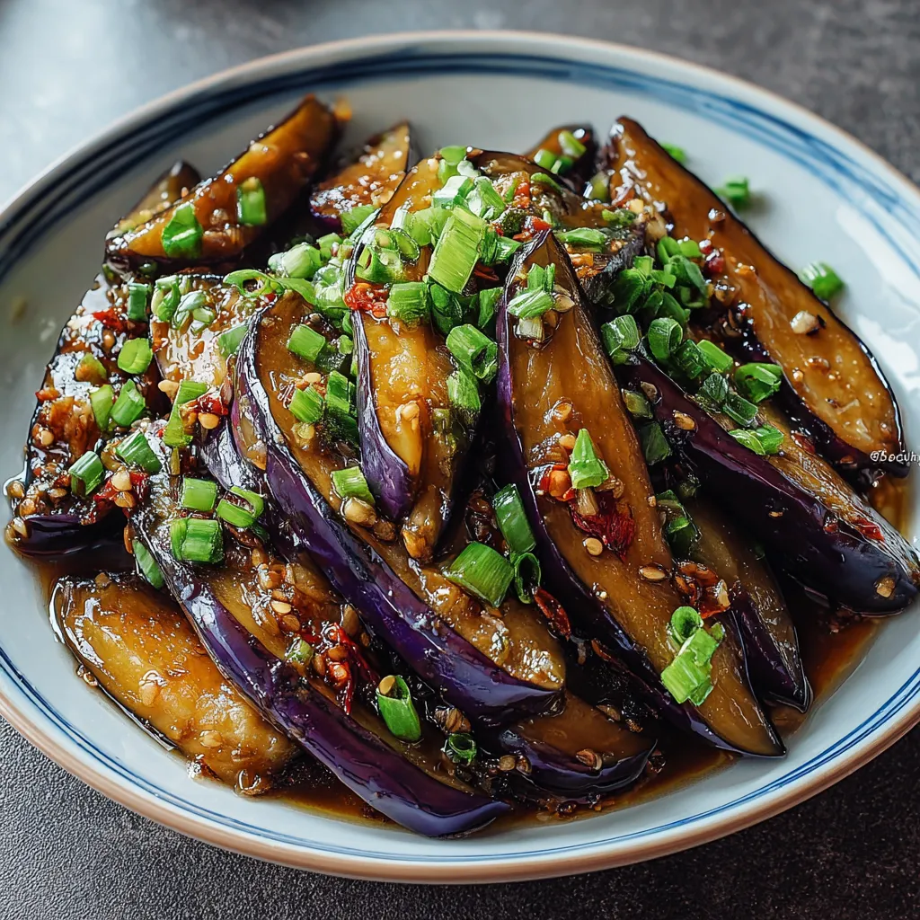 Chinese Eggplant and Garlic Sauce