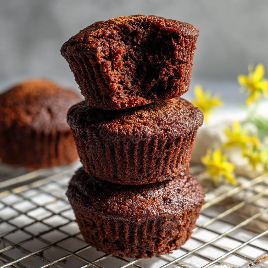 Chocolate Butternut Squash Muffins