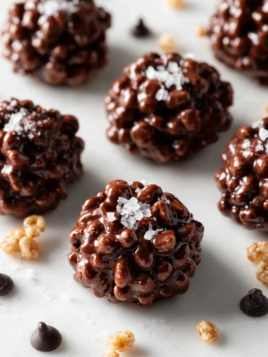 A plate stacked with crunchy Quinoa Chocolate Crisps.