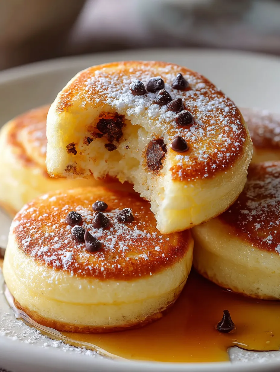 A plate filled with maple pancake poppers ready to eat.