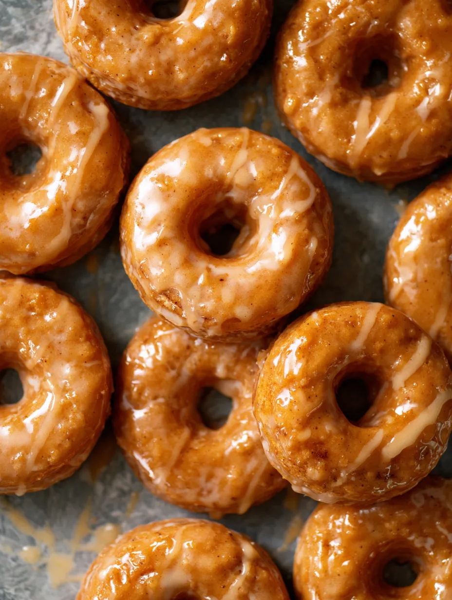 A Baked Pumpkin Donuts.