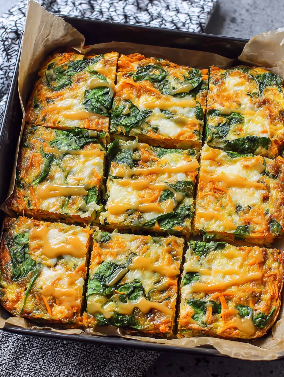 Simple Sweet Potato and Egg Breakfast bake in the pan.