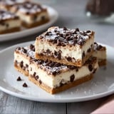 Cannoli Cheesecake Bars