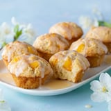 Mango Muffins baked with Passion Fruit Glaze