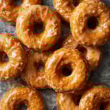 Baked Pumpkin Donuts with Maple Glaze