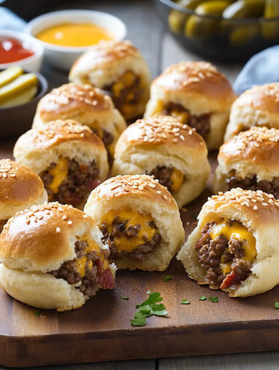 Bacon Cheeseburger Bombs