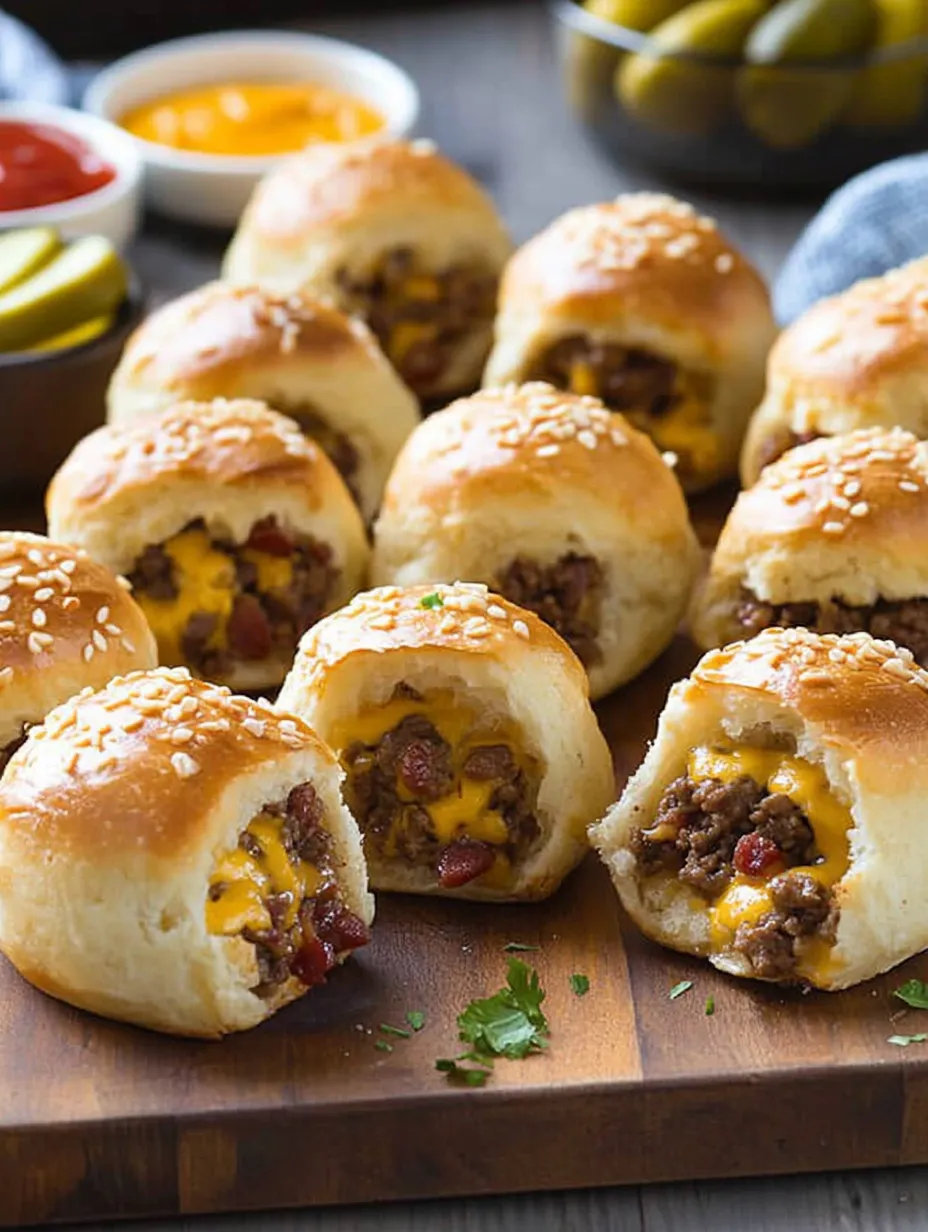 Delicious Bacon Cheeseburger Bombs Recipe