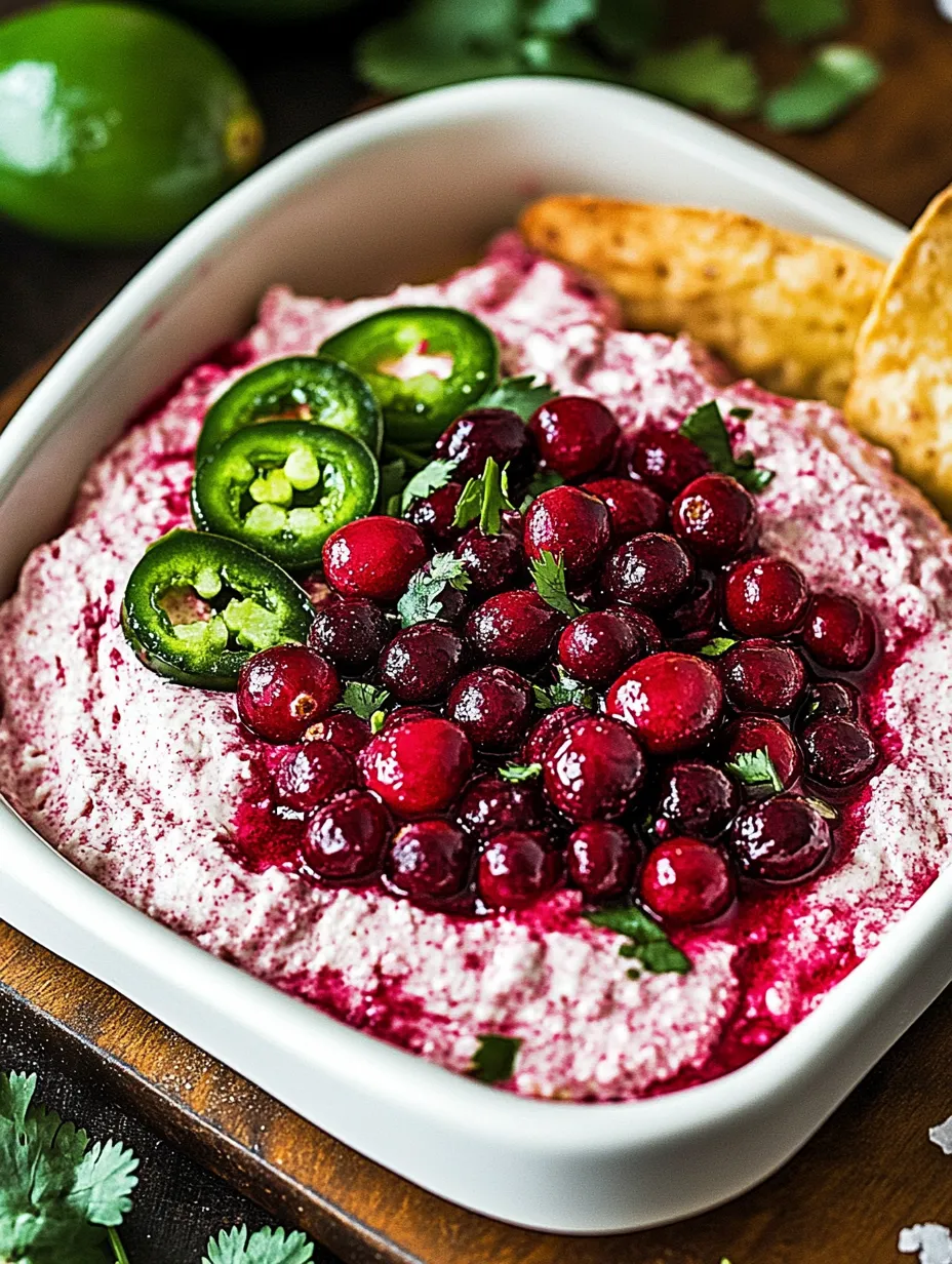 Cranberry Jalapeño Dip Recipe