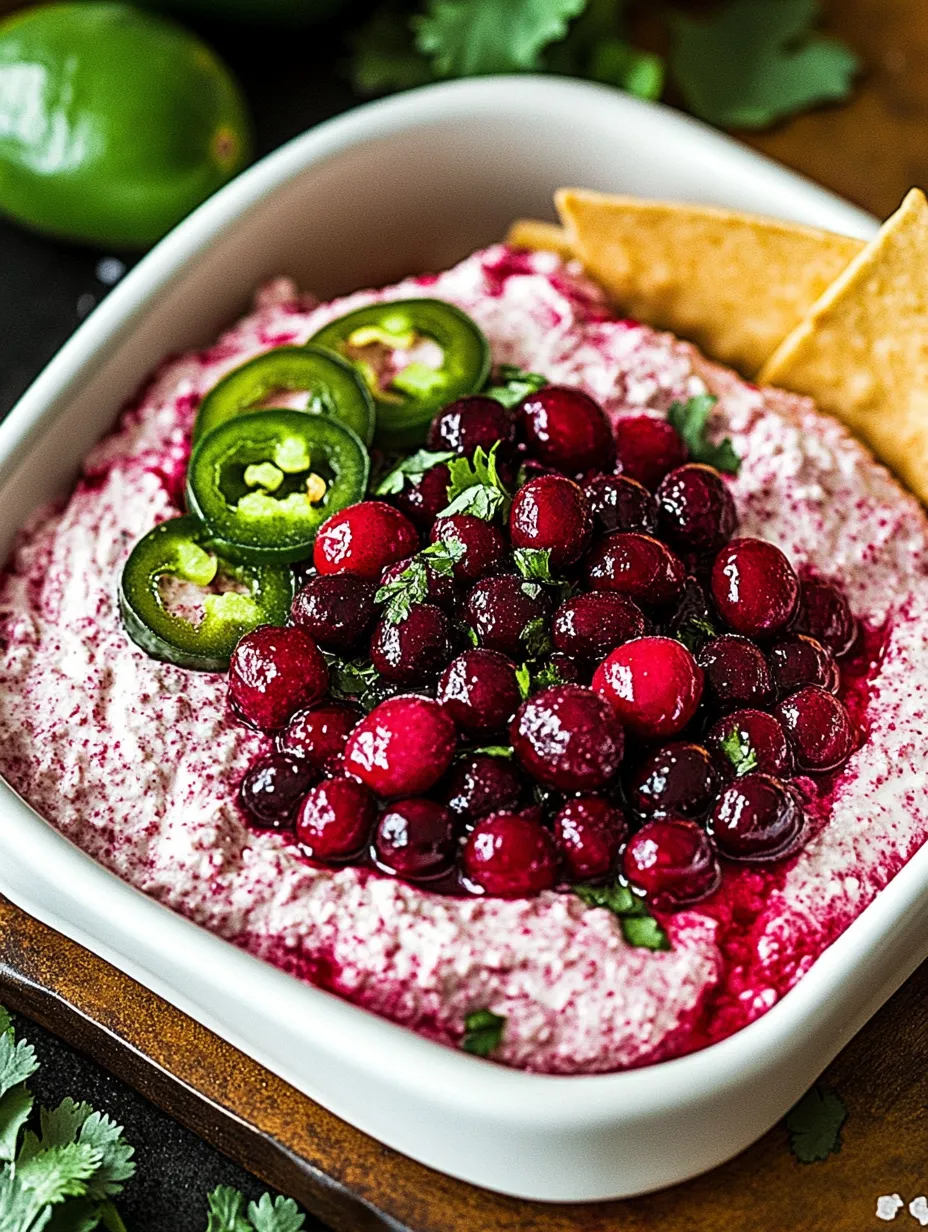 Delicious Cranberry Jalapeño Dip