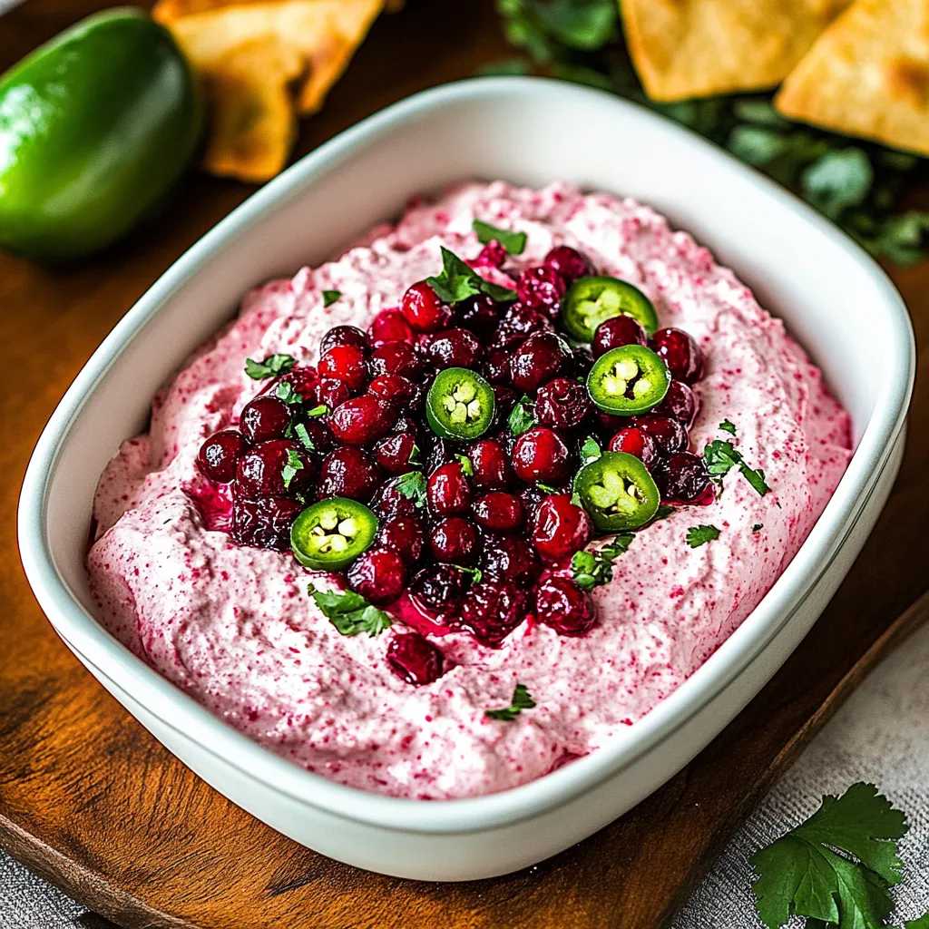 Cranberry Jalapeño Dip