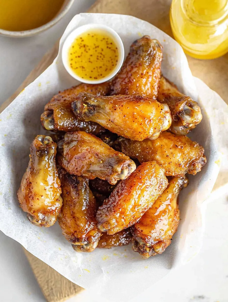 Delicious Honey Lemon Pepper Wings