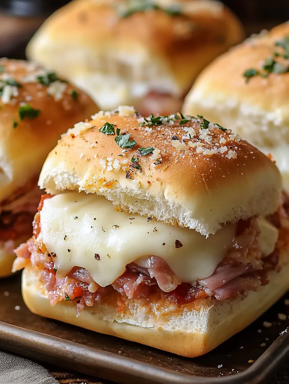 Delicious Hot Italian Sub Sliders