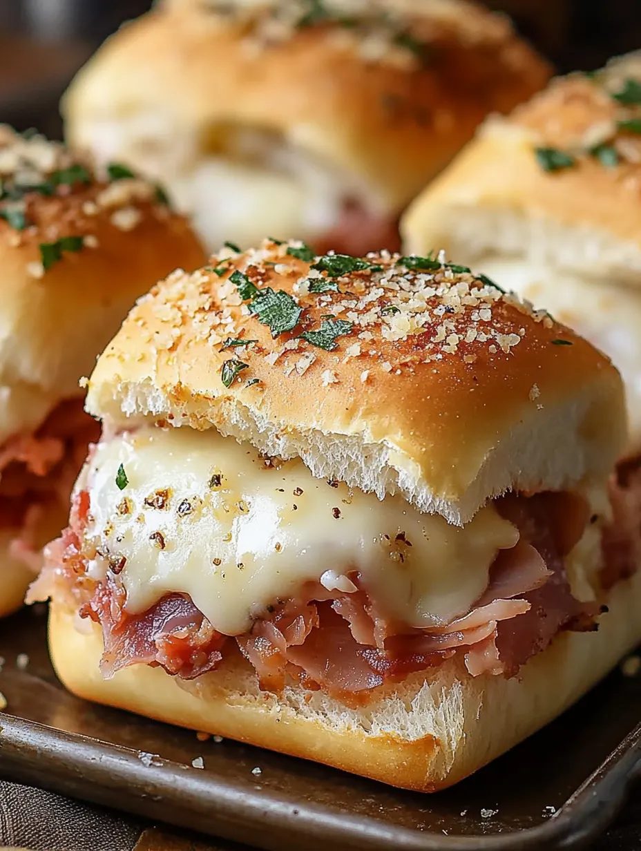 Hot Italian Sub Sliders Recipe