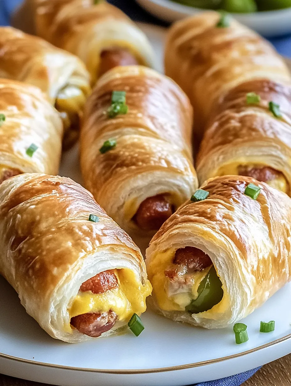 Delicious Jalapeño Popper Pigs in a Blanket