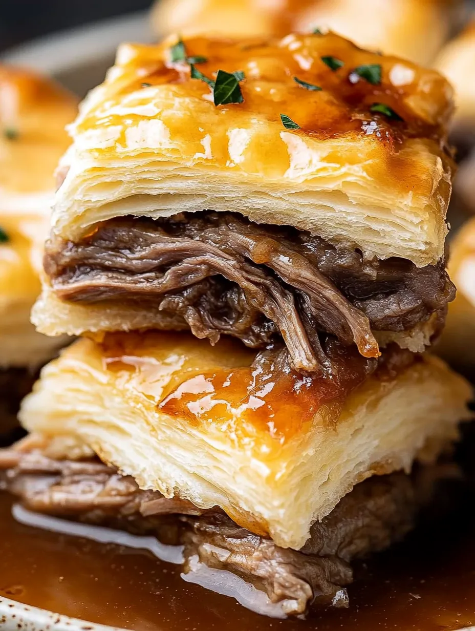 French Dip Squares Recipe