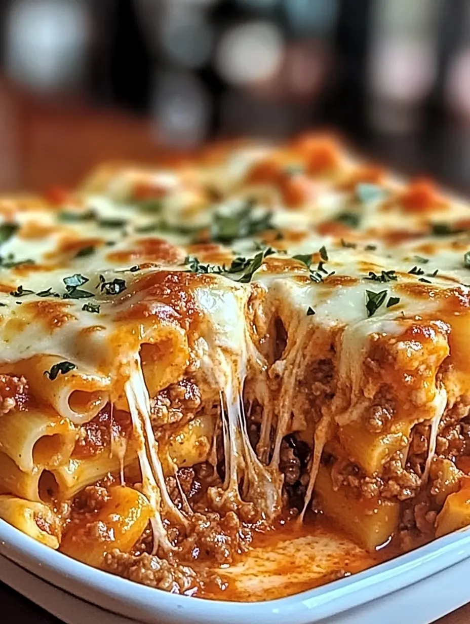 Delicious Million Dollar Baked Ziti