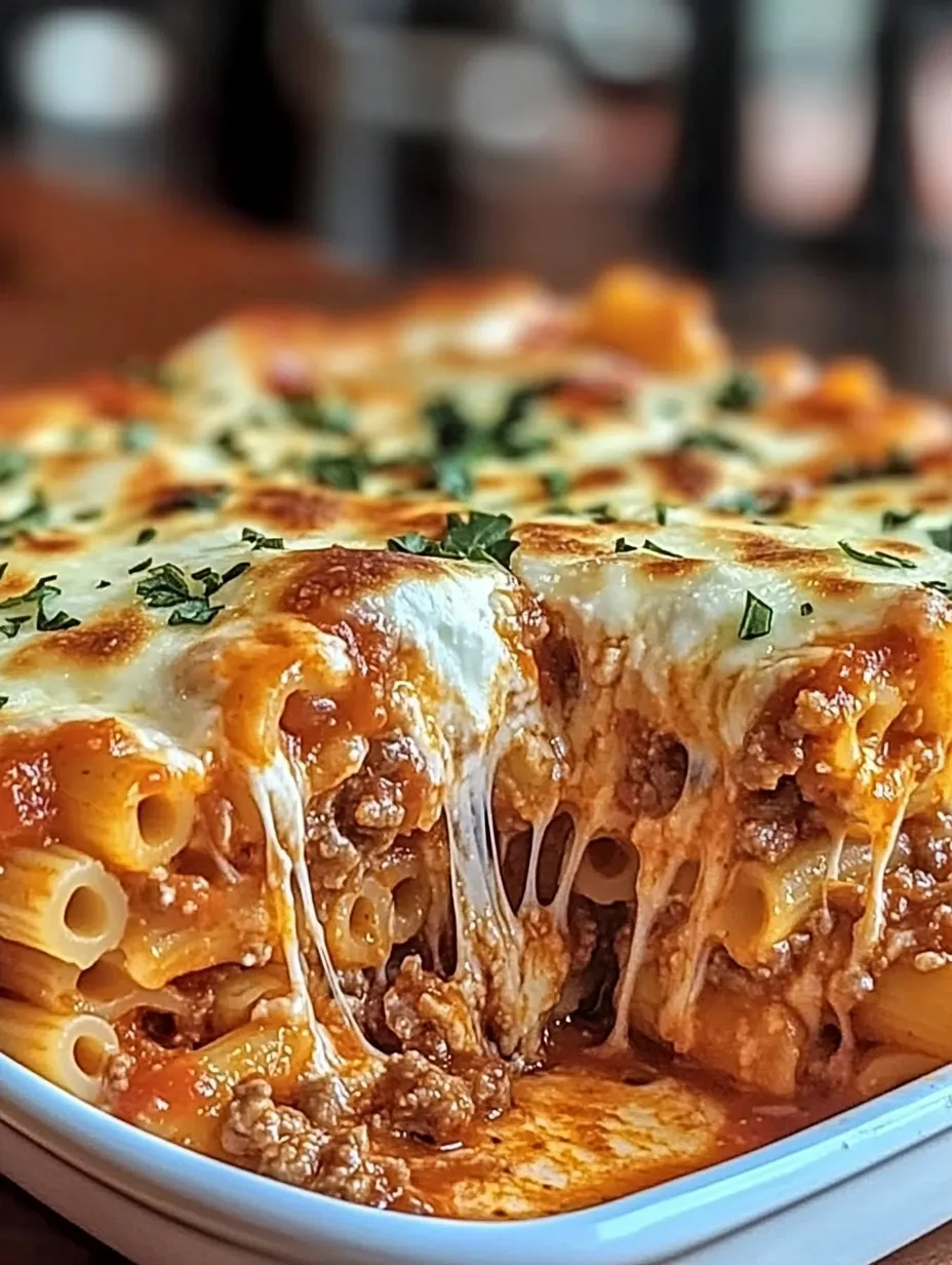 Million Dollar Baked Ziti Recipe